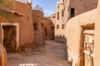 Ushaiger Heritage Village, Riyadh, Saudi Arabia. Twisting alleyway. Art Print
